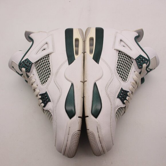 Nike Air Jordan 4 Retro Men's 10 Oxidized Green White Casual Sneakers FQ8138-103 - Picture 8 of 10